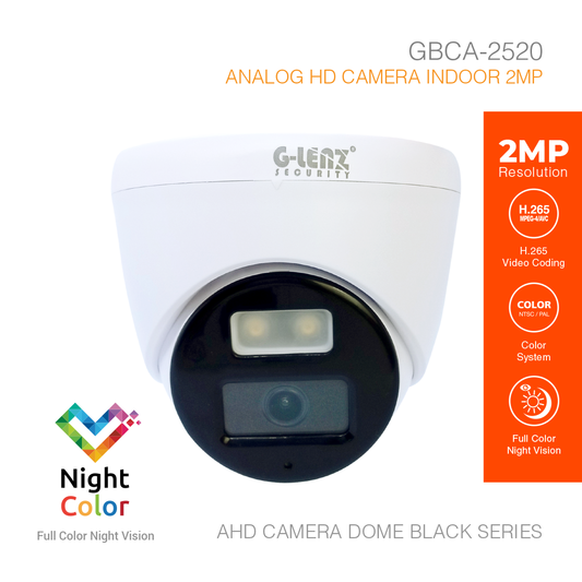 Analog HD Security Camera Indoor 2MP GBCA-2520 Black Series