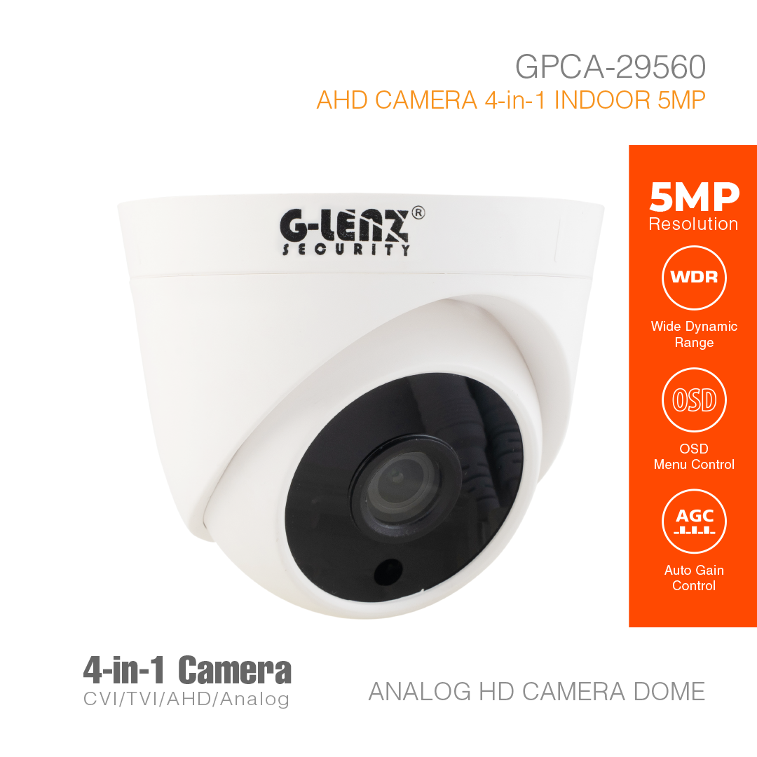 Analog HD Security Camera Indoor 5MP GPCA-29560