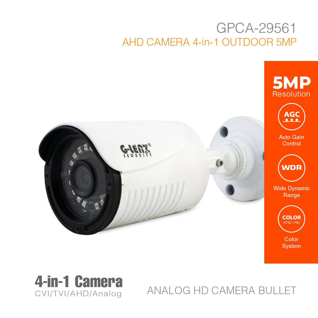 Analog HD Security Camera Outdoor 5MP GPCA-29561