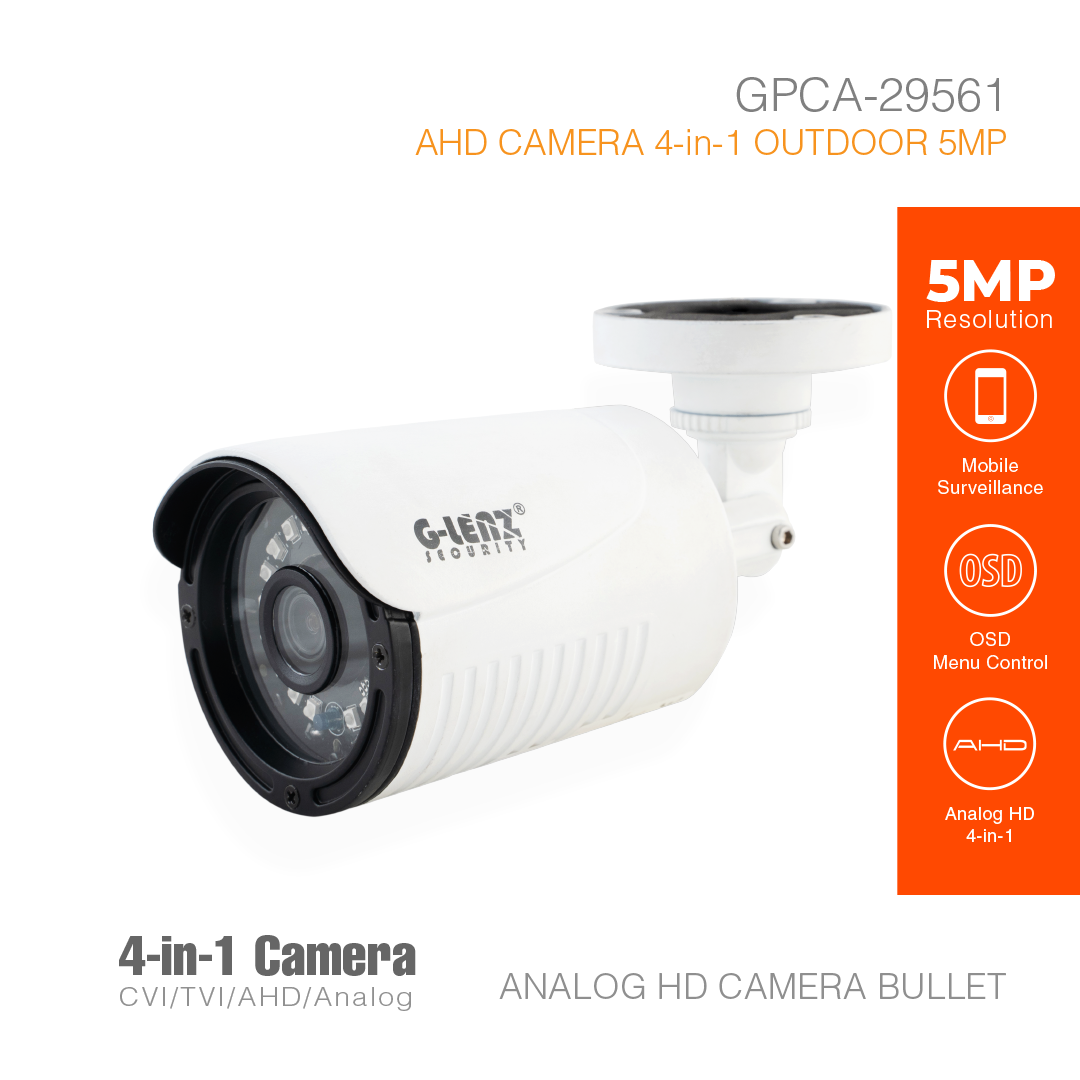 Analog HD Security Camera Outdoor 5MP GPCA-29561