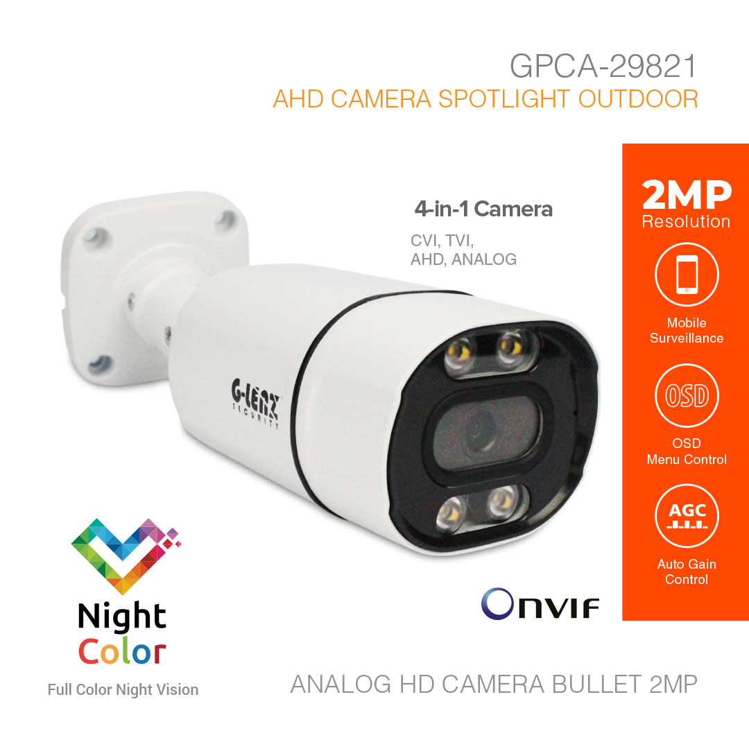 Analog HD Security Camera Outdoor 2MP GPCA-29821