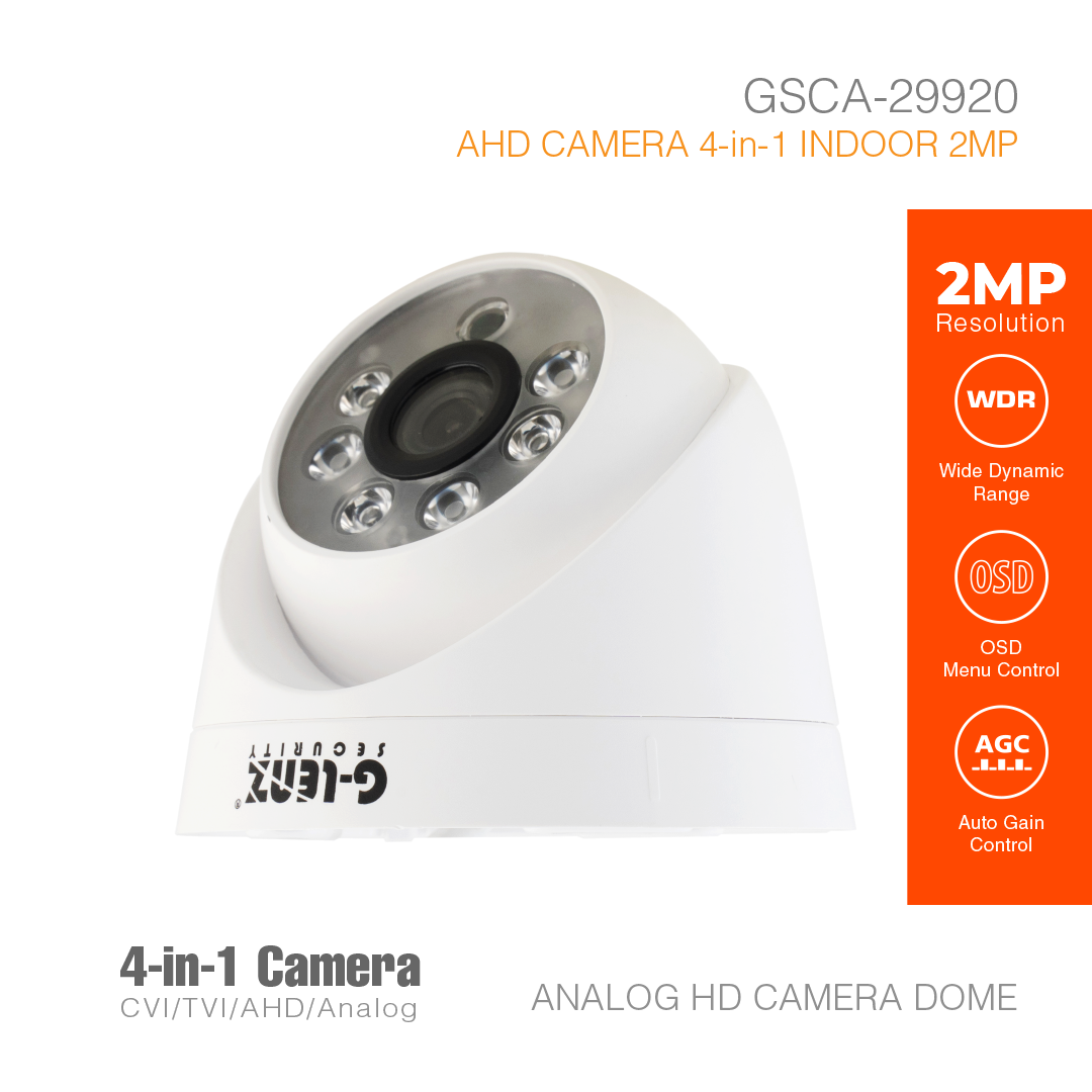 Analog HD Security Camera Indoor 2MP GSCA-29520