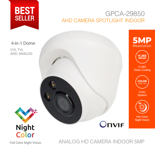 Analog HD Security Camera Indoor 5MP GPCA-29850