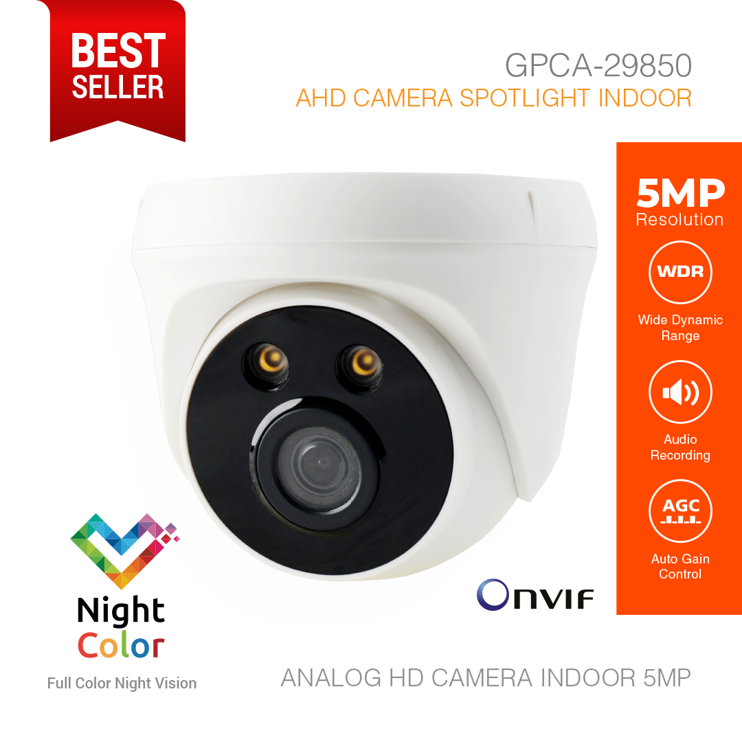 Analog HD Security Camera Indoor 5MP GPCA-29850