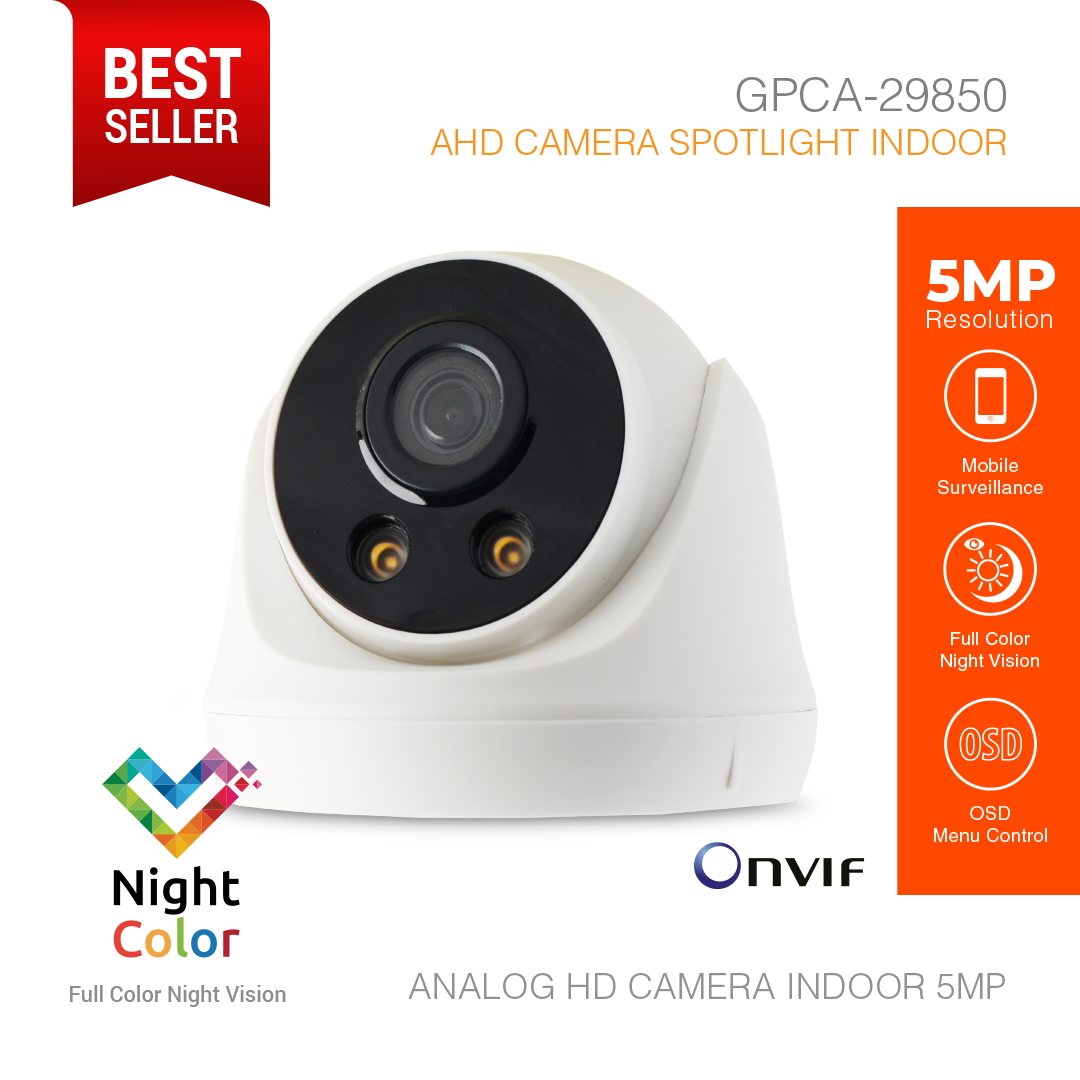 Analog HD Security Camera Indoor 5MP GPCA-29850