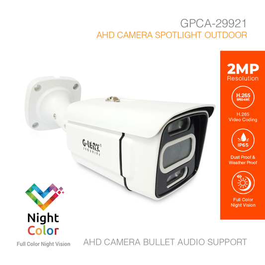 Analog HD Security Camera Outdoor 2MP Audio GPCA-29921