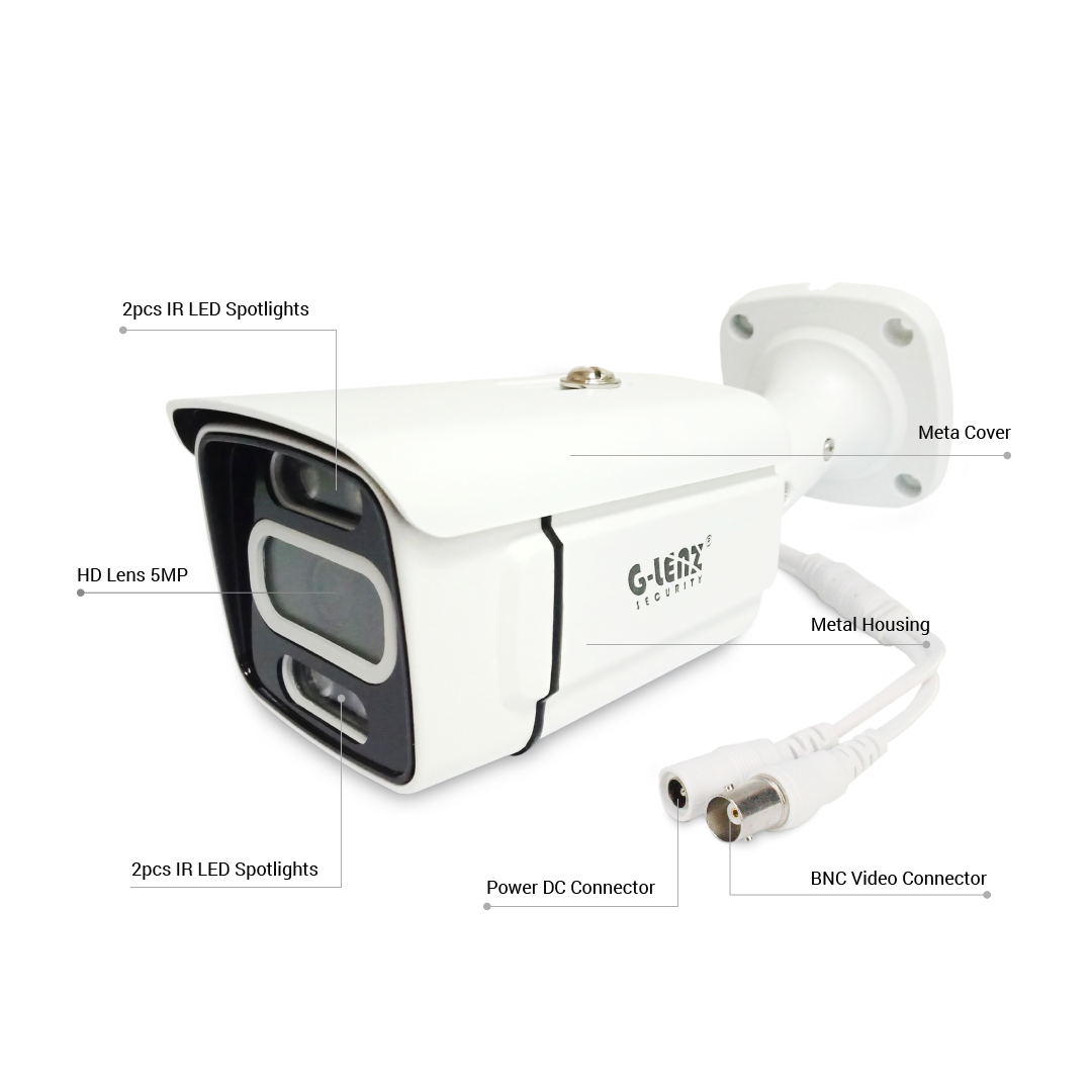 Analog HD Security Camera Outdoor 2MP Audio GPCA-29921