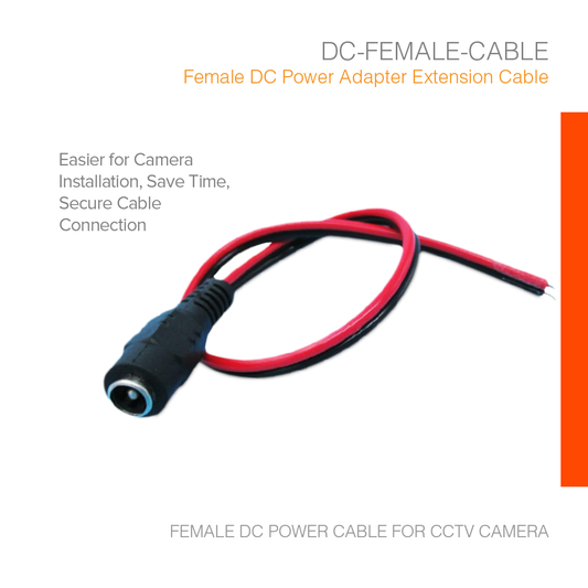 Connector Jack DC Female Cable