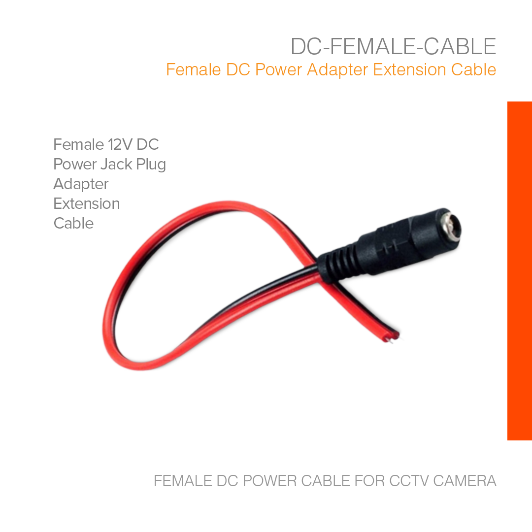 Connector Jack DC Female Cable