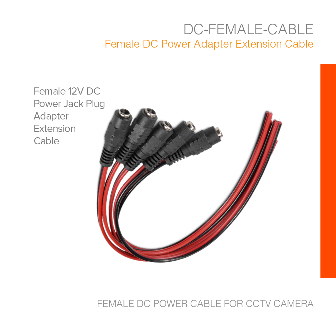 Connector Jack DC Female Cable