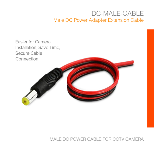 Connector Jack DC Male Cable