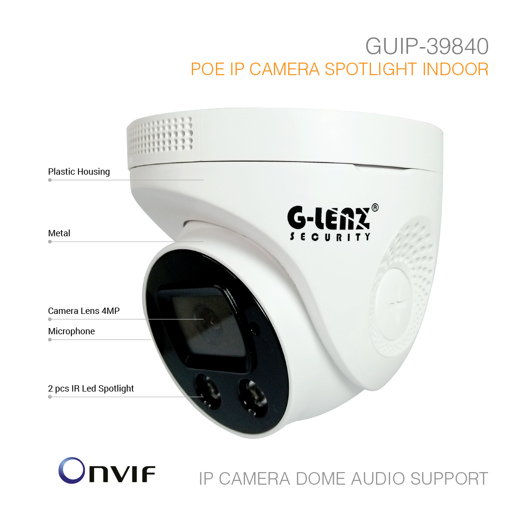 IP Camera Indoor 4MP Color Night Vision GUIP-39840