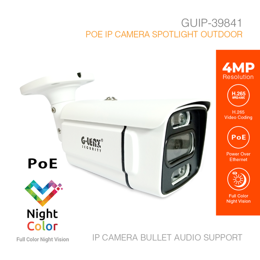 IP Camera Outdoor 4MP Color Night Vision GUIP-39841