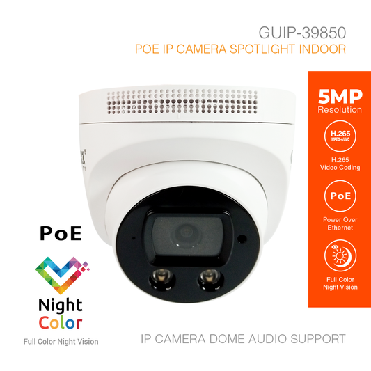 IP Camera Indoor 5MP Color Night Vision GUIP-39850