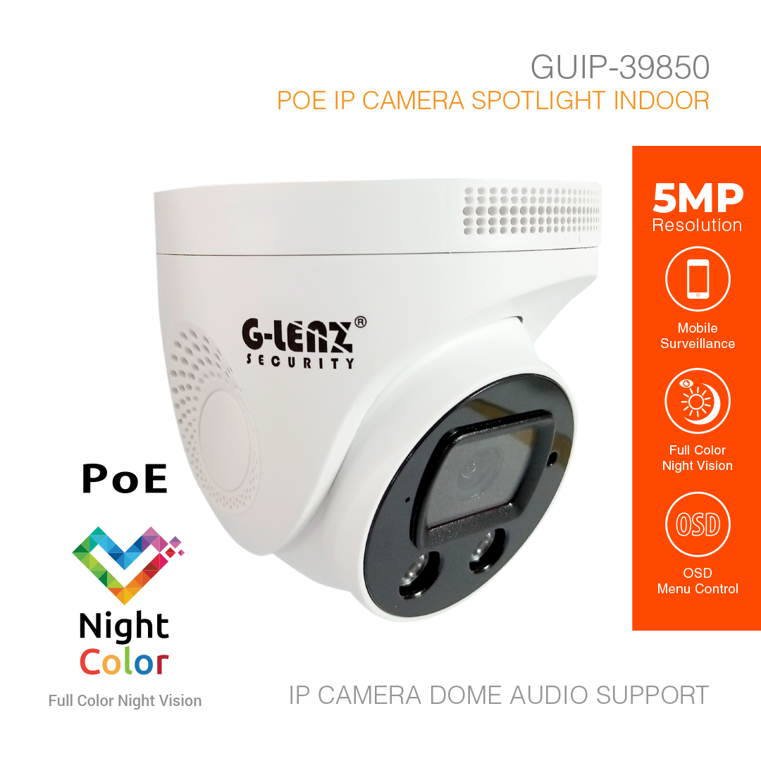IP Camera Indoor 5MP Color Night Vision GUIP-39850