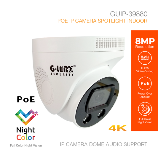 IP Camera Indoor 8MP Color Night Vision GUIP-39880
