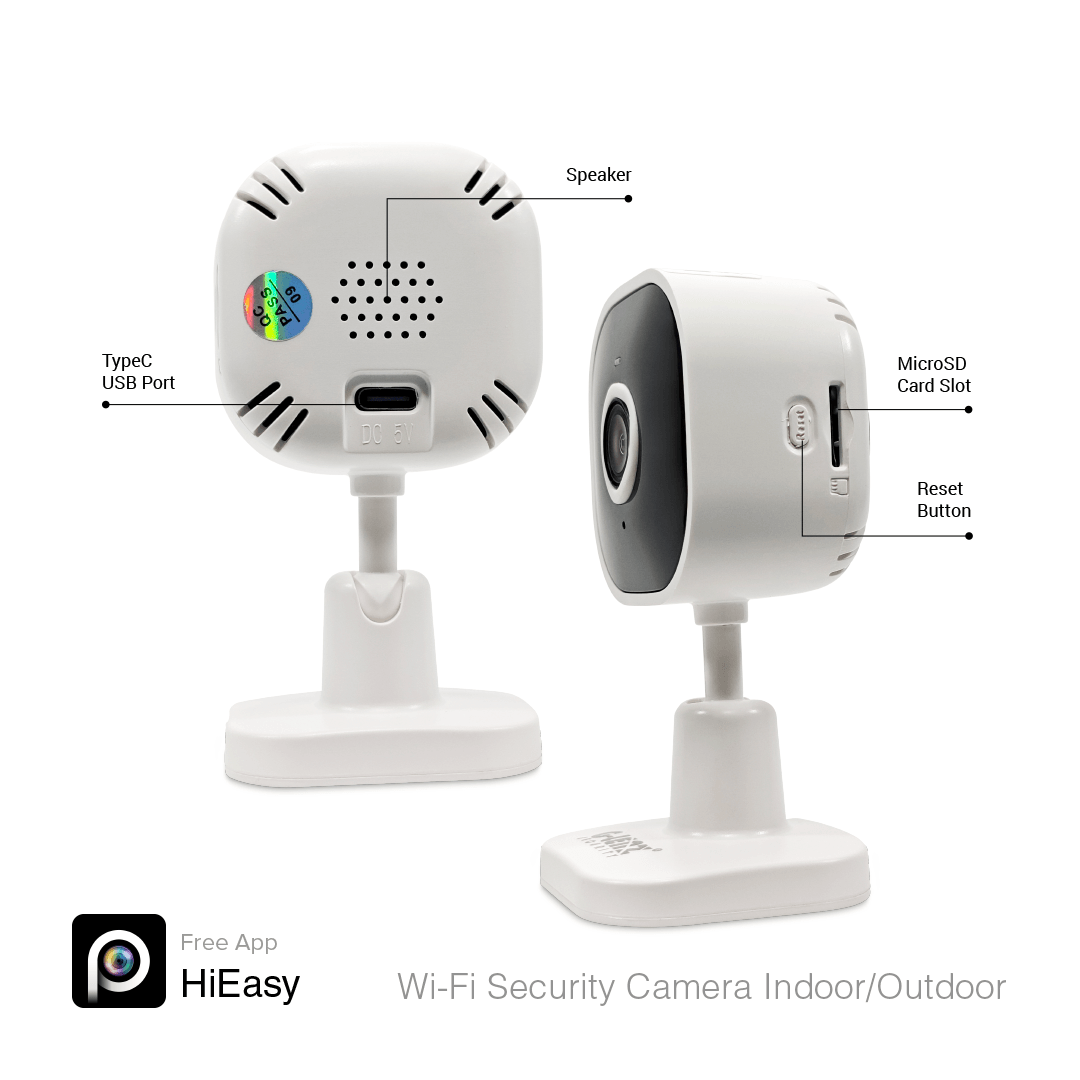 WIFI Smart Security Camera Indoor Mini Cube 2MP GWIP-1200