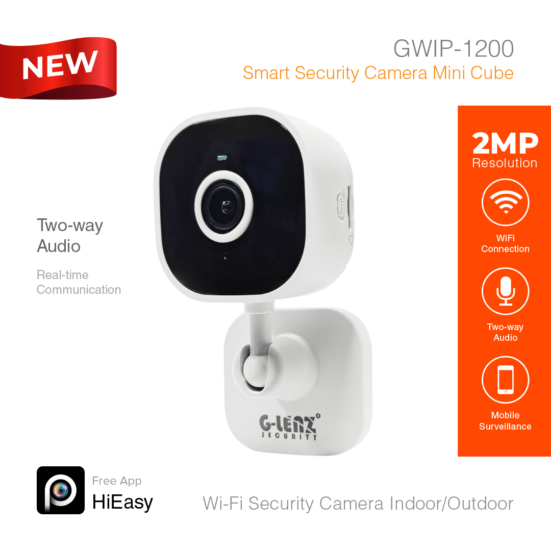 WIFI Smart Security Camera Indoor Mini Cube 2MP GWIP-1200
