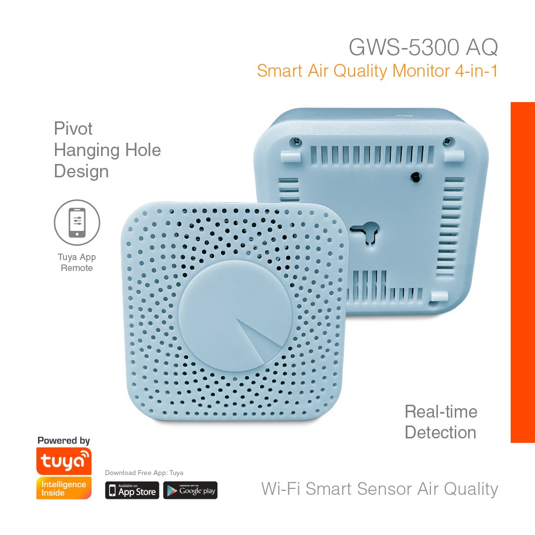 Smart Sensor Air Quality Monitor 4-in-1 GWS-5300AQ