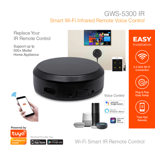 Smart Sensor Infrared Remote Control GWS-5300IR