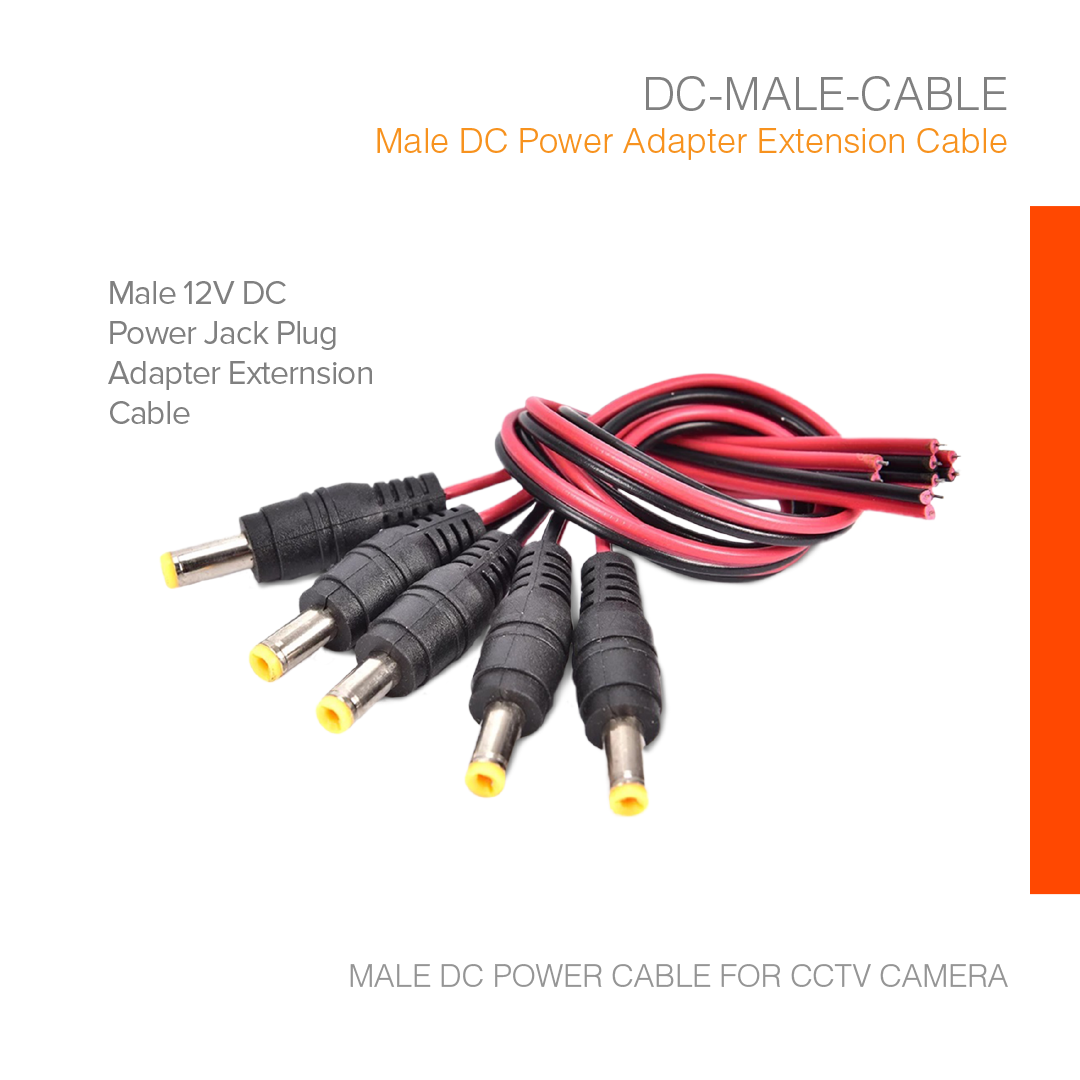 Connector Jack DC Male Cable