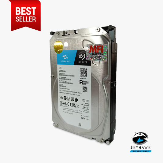 Storages Surveillance 3.5" HDD SATA Seagate Skyhawk MFI 4TB HDD-4TB