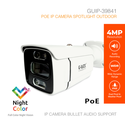 IP Camera Outdoor 4MP Color Night Vision GUIP-39841