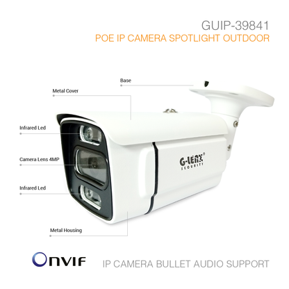 IP Camera Outdoor 4MP Color Night Vision GUIP-39841