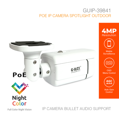 IP Camera Outdoor 4MP Color Night Vision GUIP-39841