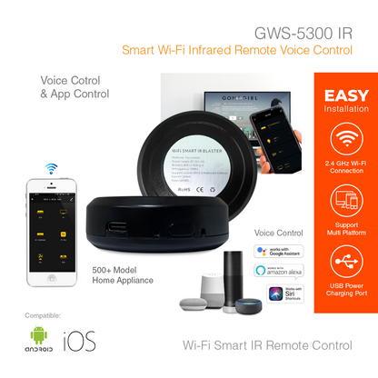 Smart Sensor Infrared Remote Control GWS-5300IR