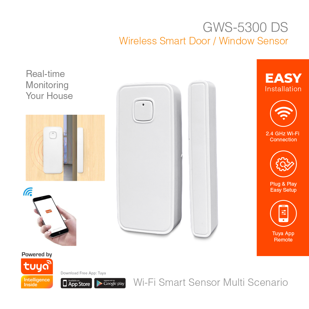 Smart Sensor Door / Window Multi Scenario GWS-5300DS