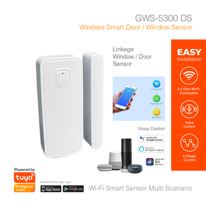 Smart Sensor Door / Window Multi Scenario GWS-5300DS