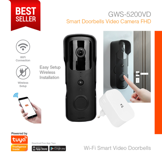Smart Doorbells Video Camera Full HD GWS-5200VD
