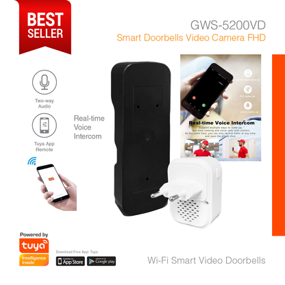Smart Doorbells Video Camera Full HD GWS-5200VD